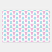 Cute Baby shower/Gender onthulling Inpakpapier Vel (Voorkant 2)