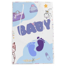 Cute Baby Shower Gift Bag