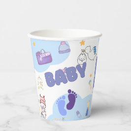 Cute Baby Shower Gift Bag Papieren Bekers