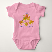 Cute Baby shower Gift Fun Personaliseren vis