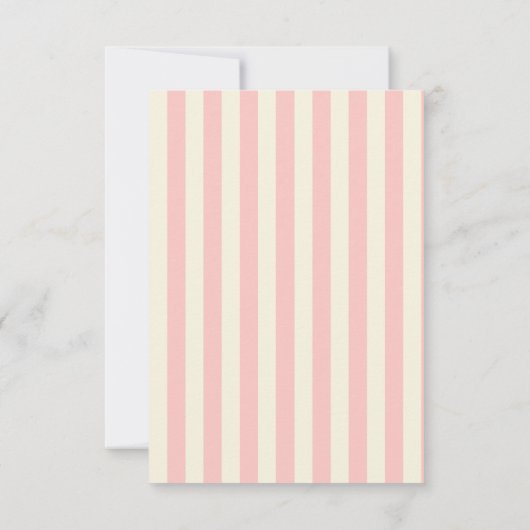 Cute Baby shower Kaart (Achterkant)