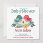 Cute Baby shower Kaart (Voorkant)