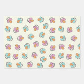 Cute Baby shower Pacifier Geslacht Gezichtsmasker Inpakpapier Vel (Voorkant 3)