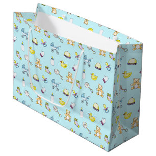 Cute baby shower patroon groot cadeauzakje