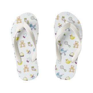 Cute baby shower patroon kinder teenslippers