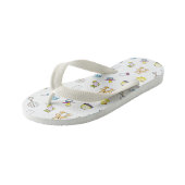 Cute baby shower patroon kinder teenslippers (Schuin)