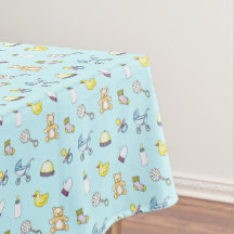 Cute baby shower patroon