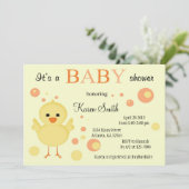 Cute Baby Shower-uitnodigingen - Kies voor Kaart (Staand voorkant)