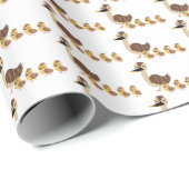 Cute Baby shower Wrapping Paper Cadeaupapier (Rol Hoek)