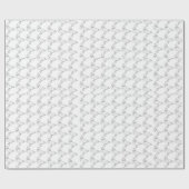 Cute Baby shower Wrapping Paper Cadeaupapier (Vlak)