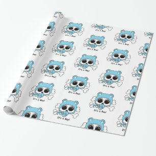 Cute Baby Skull Cadeaupapier
