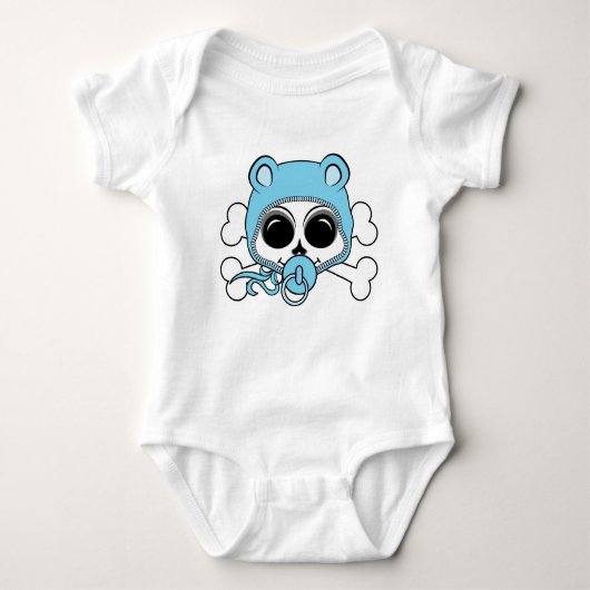 Cute Baby Skull Romper (Voorkant)