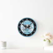 Cute Baby Skull Ronde Klok (Huis)