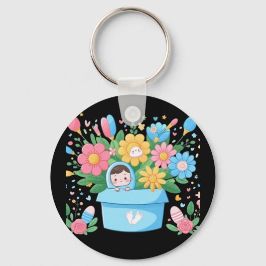 Cute baby sleutelhanger (Voorkant)