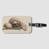 Cute Baby sloth Bagagelabel (Voorkant (horizontaal))