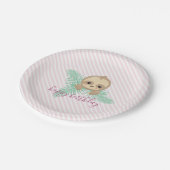 Cute Baby Sloth Birthday Party Paper Borden Papieren Bordje (Gekanteld)