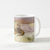 Cute Baby Sloth Yawns-I wil koffie Koffiemok (Voorkant rechts)