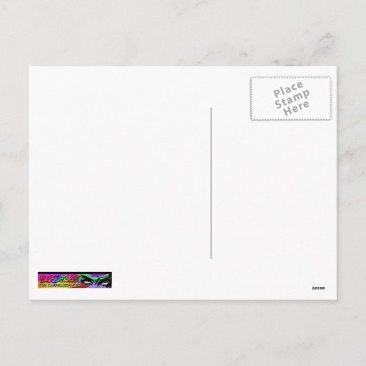 Cute Baby Snowman en Crystal Snowflakes Briefkaart (Achterkant)