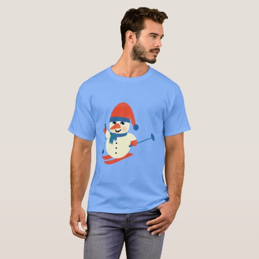 Cute Baby Snowman T-shirt (Voorkant volledig)