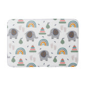 Cute Baby Speelgoed Pattern Badmat (Voorkant)