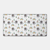 Cute Baby Speelgoed Pattern Bureaumat (Voorkant)