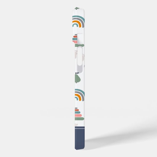 Cute Baby Speelgoed Pattern Case-Mate iPhone Case (Achterkant / Links)