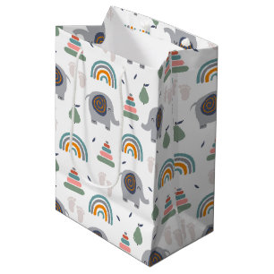 Cute Baby Speelgoed Pattern Medium Cadeauzakje