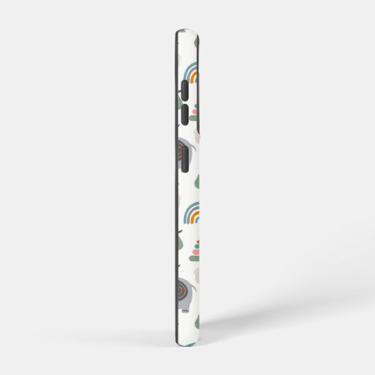 Cute Baby Speelgoed Pattern Samsung Galaxy Hoesje (Rechterkant)