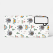 Cute Baby Speelgoed Pattern Samsung Galaxy Hoesje (Achterkant horizontaal)
