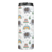 Cute Baby Speelgoed Pattern Thermosbeker (Achterkant)