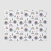 Cute Baby Speelgoed Pattern Tissuepapier (Voorkant)