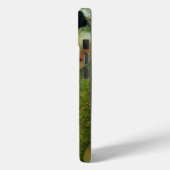 Cute Baby Squirrel Monkey die een Wafer Biscuit ee Case-Mate iPhone Case (Achterkant / Links)