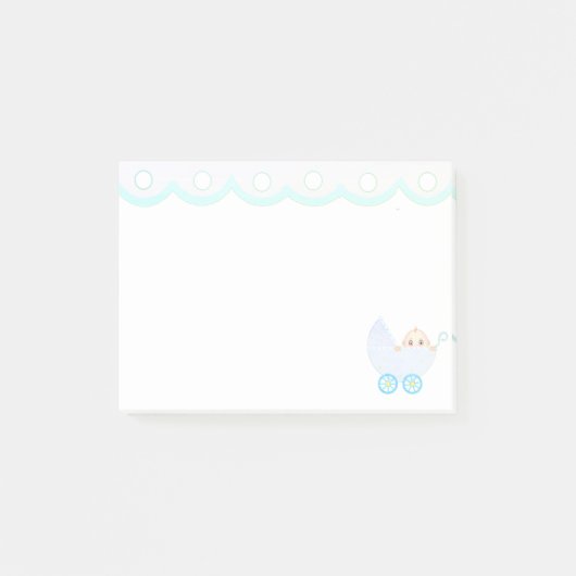 Cute Baby Stroller Post-it Notes (Voorkant)