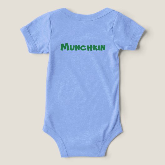 Cute Baby Suit (Design achterkant)