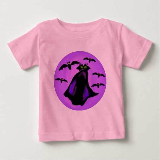 Cute Baby T-shirt Dracula (Voorkant)