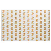Cute Baby Tiger Animal Safari Oerwoud Pattern Stof (Fat Quarter)