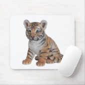 Cute Baby Tiger Cub Muismat (Met muis)