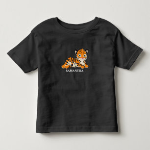Cute Baby Tiger Kinder Shirts