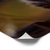 Cute Baby Tiger Perfect Poster (Hoek)