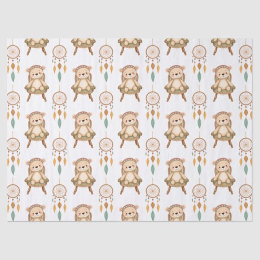 Cute baby tissuepapier (Voorkant)