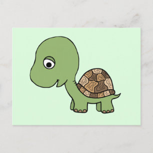 Cute Baby Tortoise Briefkaart
