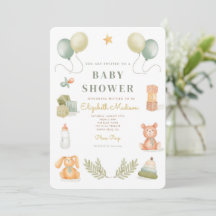 Cute Baby Toys Waterverf Baby shower