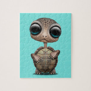 Cute Baby Turtle Legpuzzel