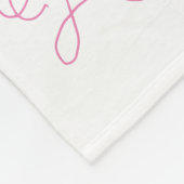 Cute baby unicorn blanket fleece deken (Hoek)