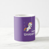 Cute baby unicorn Modern Koffiemok (Voorkant rechts)