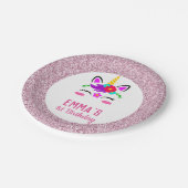 Cute Baby Unicorn Paper Bord (Gekanteld)