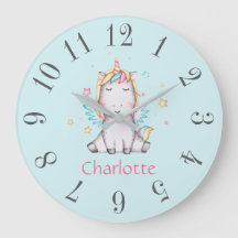 Cute Baby Unicorn Soft Blauwgroen, persoonlijk