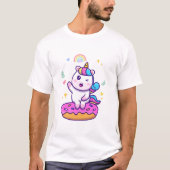 Cute Baby Unicorn T-shirt (Voorkant)