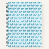Cute Baby Whale Spiral Notebook Notitieboek (Voorkant)