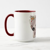 Cute Baby Wombat Gold Speckle Custom Name Mok (Links)